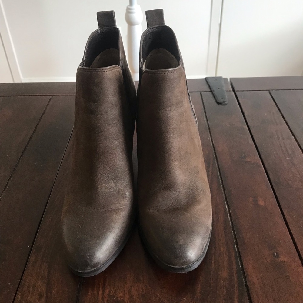 Michael Kors leather ankle boots